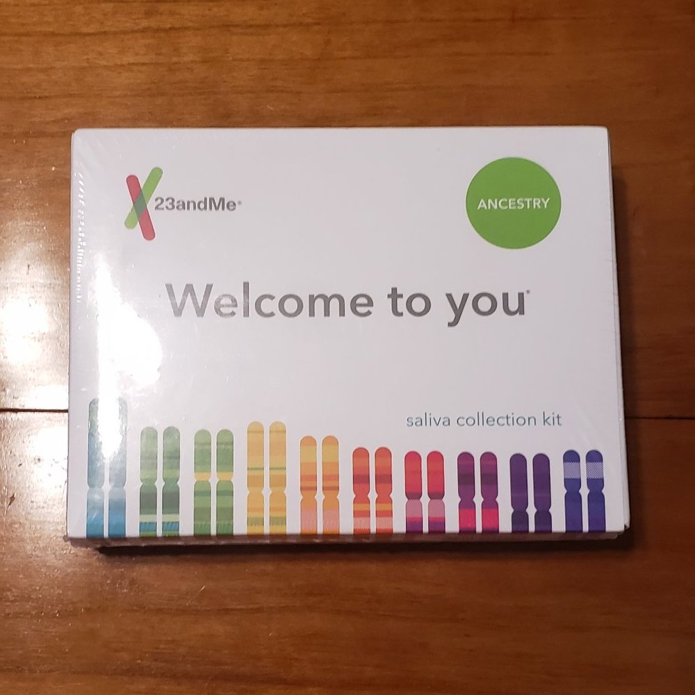 23andMe Welcome to you Ancestry Saliva Collection